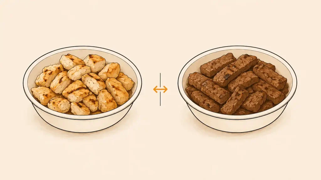 Chicken and Steak Swap